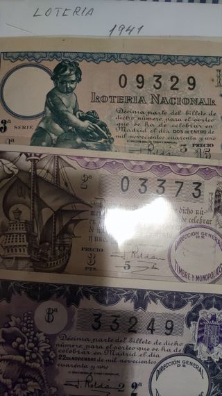 Lotería antigua DESDE 1 €