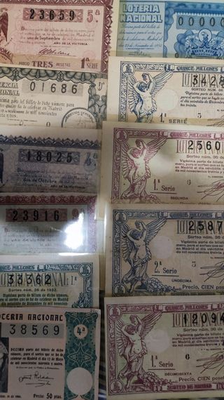 Lotería antigua DESDE 1 €