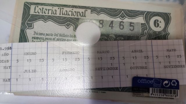 Lotería antigua DESDE 1 €