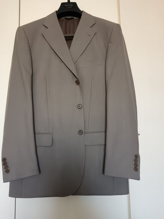 Completo grigio tortora 