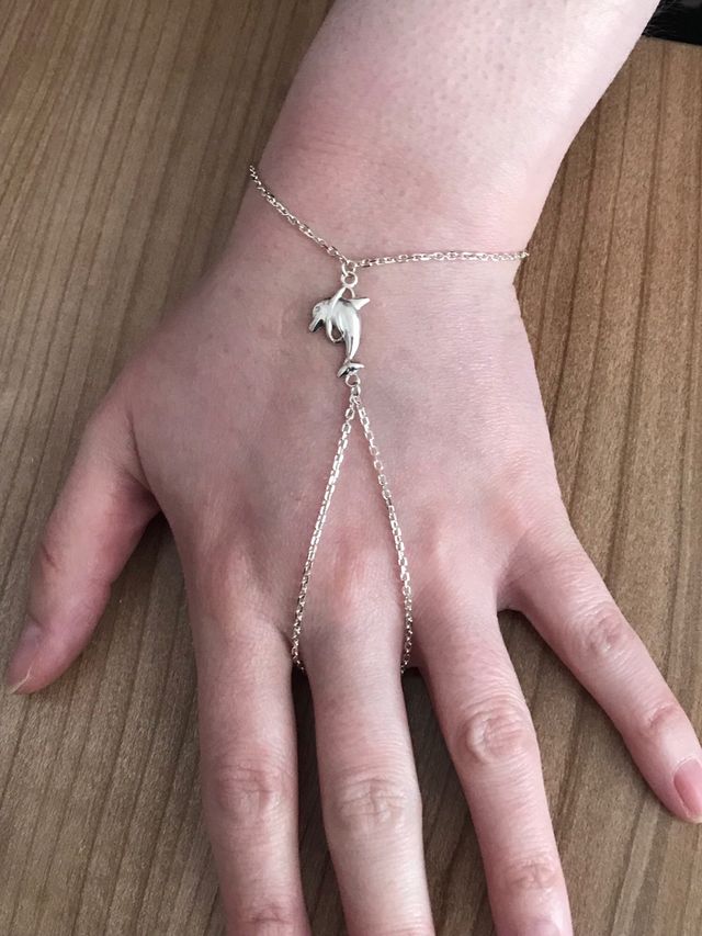 Pulsera muñeca dedo delfin