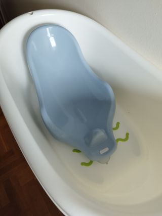 Bañera bebé + adaptador