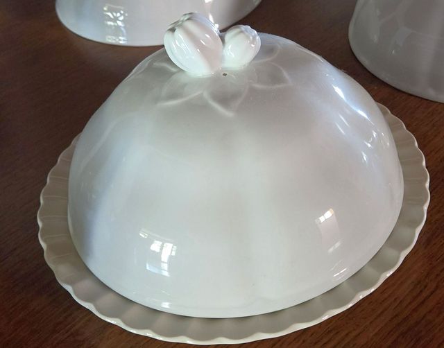 Conjunto de 2 tapa platos cerámicos