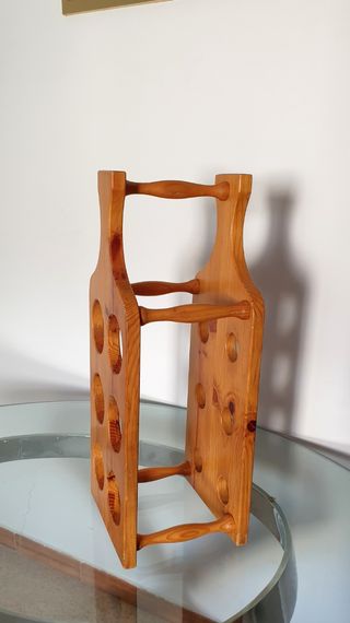 BOTELLERO DE MADERA