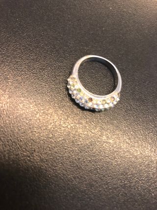Anillo Mujer Plata Swarosvki