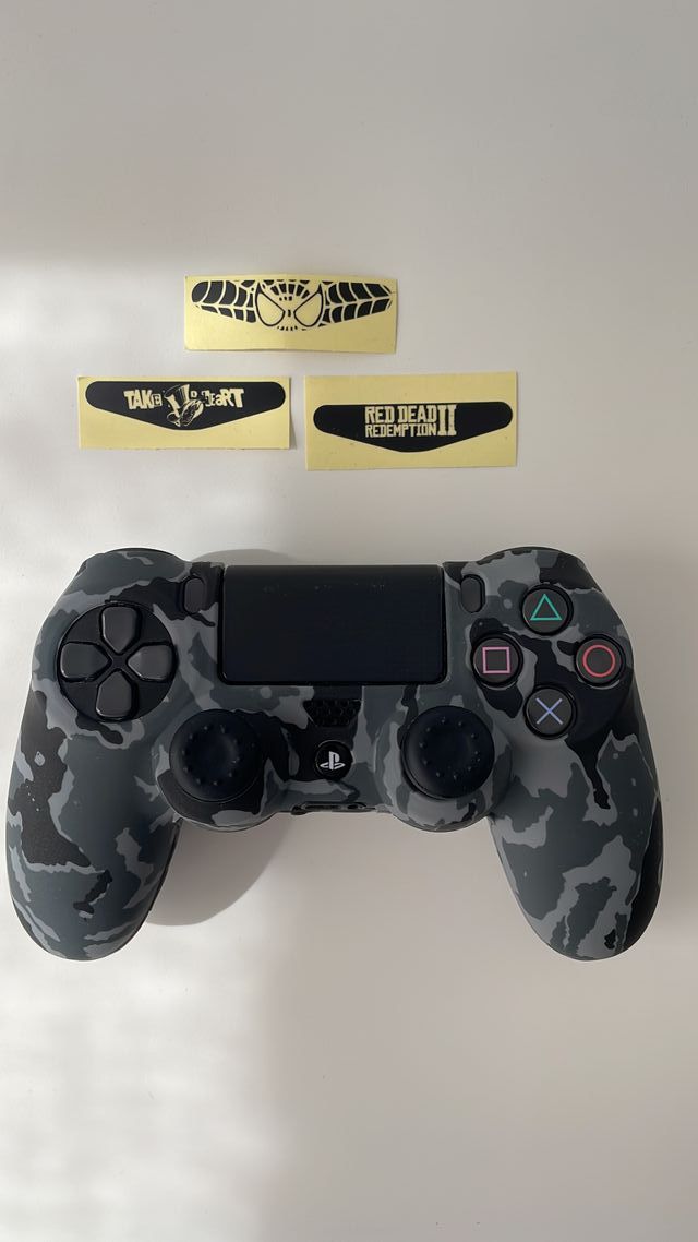 2 Fundas Protectoras Mando PS4 Camuflaje