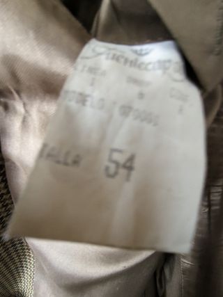 Americana cuadros beige-marró n