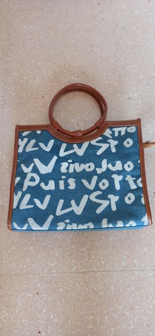 Bolso bandolera azul marino