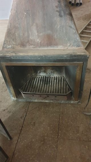 chimenea hierro