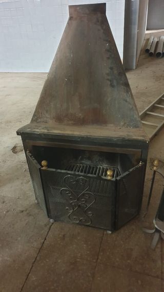 chimenea hierro