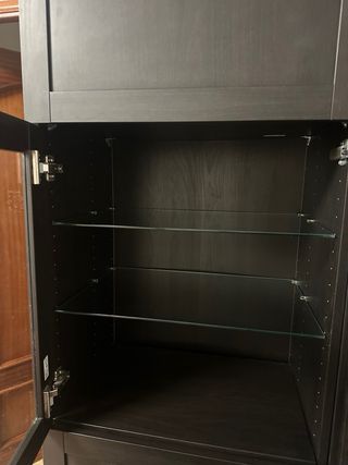 Vitrina negra - Mueble expositor