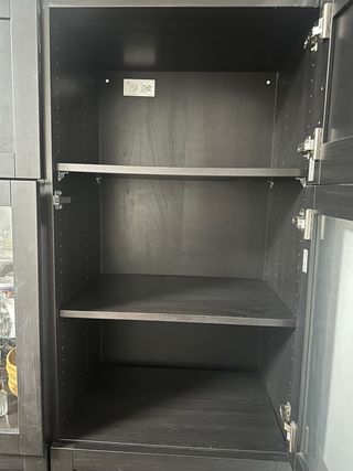 Vitrina negra - Mueble expositor