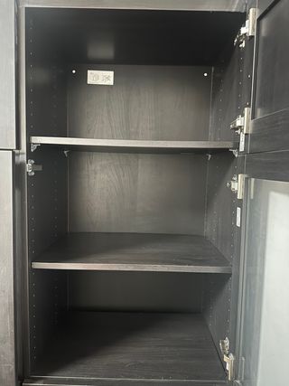 Vitrina negra - Mueble expositor