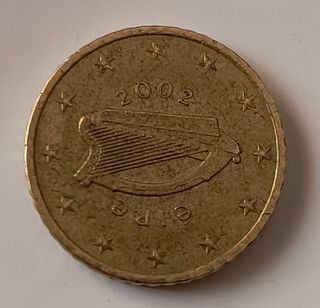Moneda 50 céntimos Irlanda 2002
