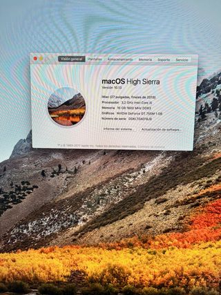 iMac 27" (2013) - Plata - Excelente estado