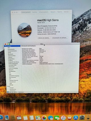 iMac 27" (2013) - Plata - Excelente estado