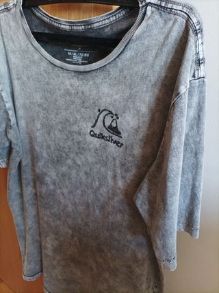 Camiseta Quicksilver gris - Talla XL