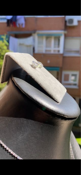 Pendientes bañados en plata925