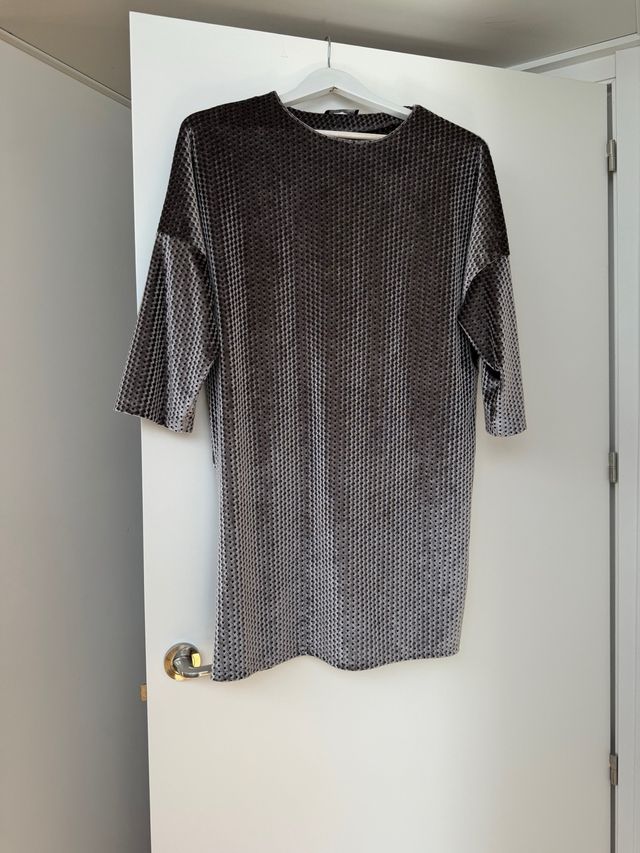Vestido terciopelo zara S