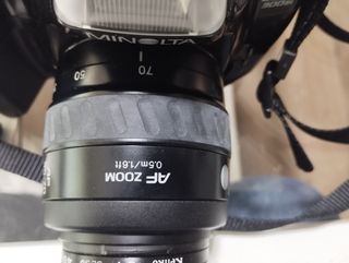 Minolta Dynax 300si + Objetivo