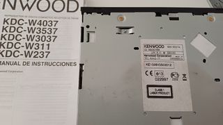 Radio CD Kenwood KDC-W237