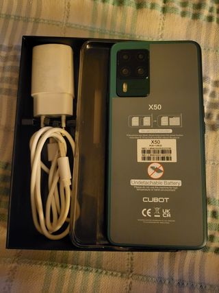 Cubot X50 Verde, nuevo - 8GB RAM, 128GB de memoria