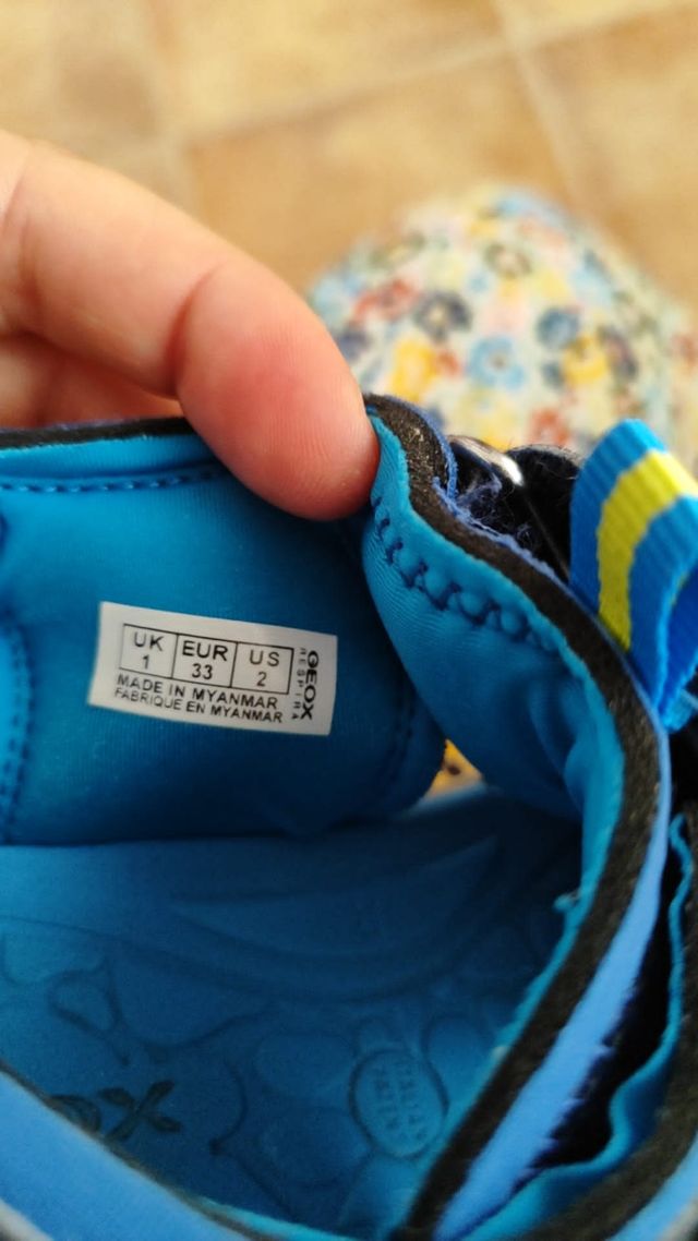 Sandalias Geox niño - talla 34