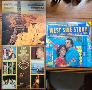 Vinilos Música Películas: 4 LPs