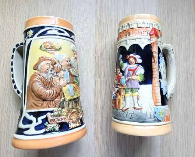 Boccali tedeschi Vintage , boccali da birra origin
