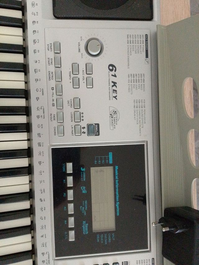 Órgano electrónico 61 teclas