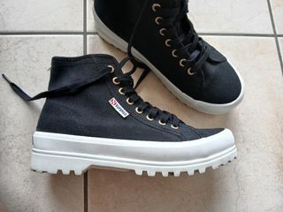 Scarpe donna superga sneakers alta 
