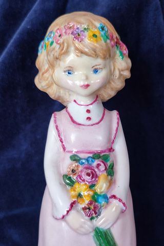 Porcellana antica tedesca dipinta a mano