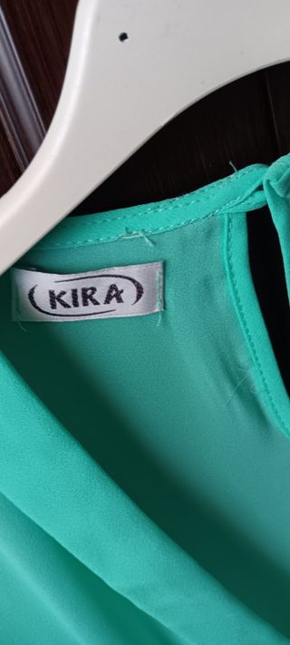 Vestido fiesta - turquesa