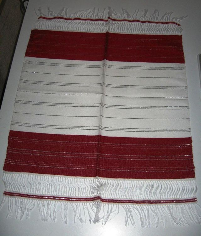 Tovagliette natalizie fatte a mano lavorazione art