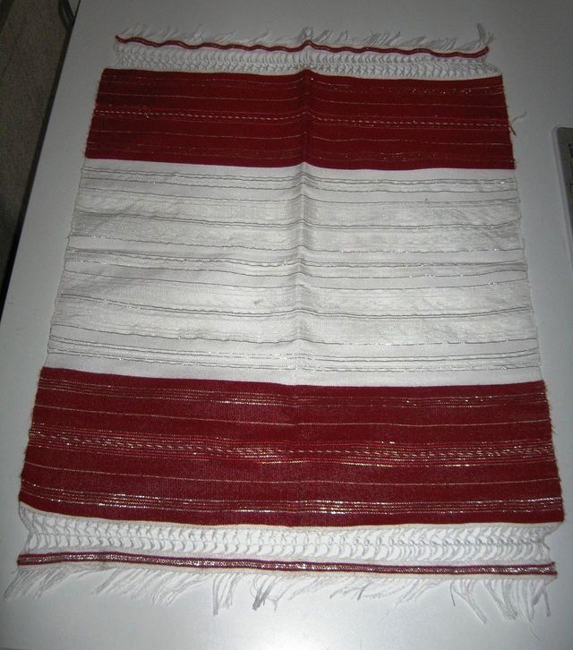 Tovagliette natalizie fatte a mano lavorazione art