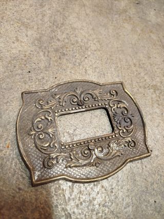 Placchetta in ottone