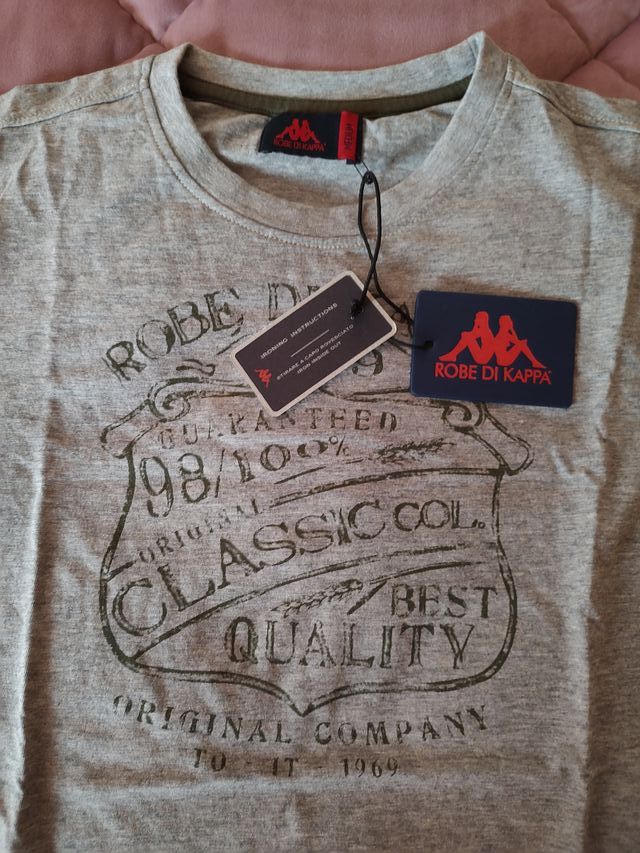 T-shirt uomo Robe di Kappa Tg. M Originale