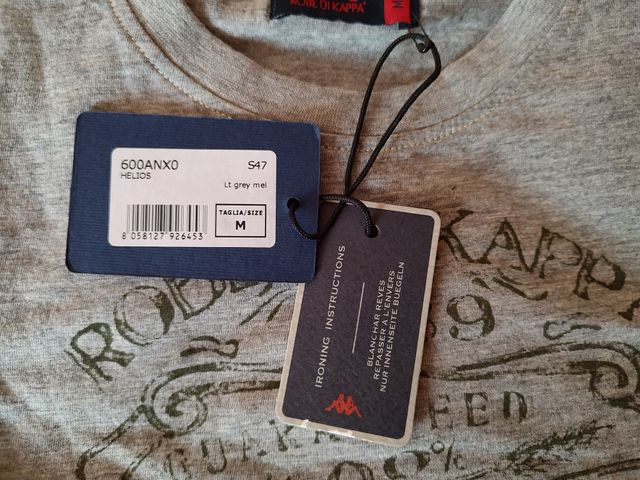 T-shirt uomo Robe di Kappa Tg. M Originale