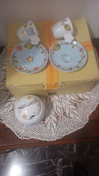 Set Thun: 2 tazzine e zuccheriera