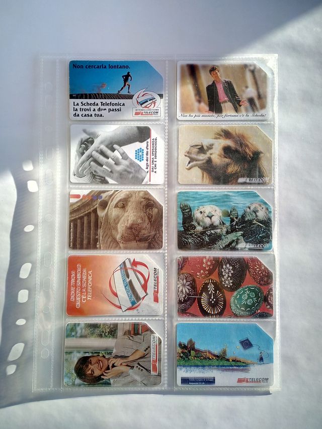 Schede telefoniche TELECOM ITALIA-SIP