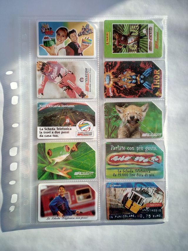 Schede telefoniche TELECOM ITALIA-SIP