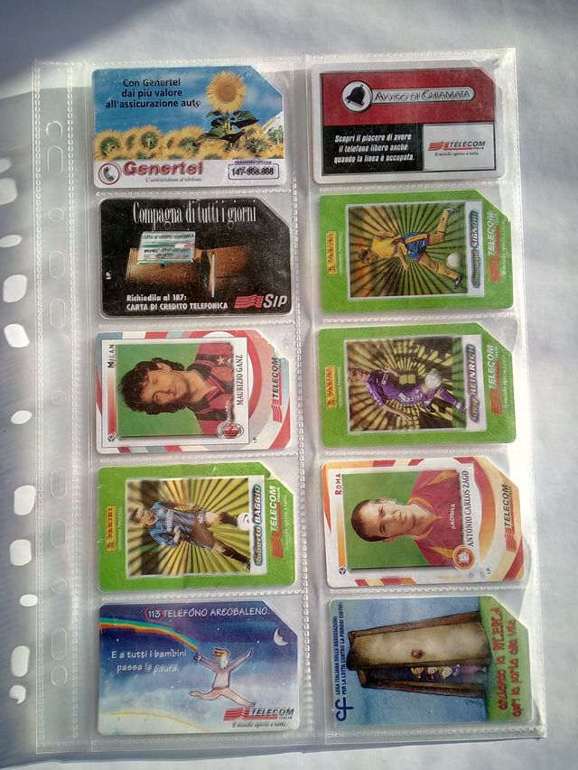 Schede telefoniche TELECOM ITALIA-SIP