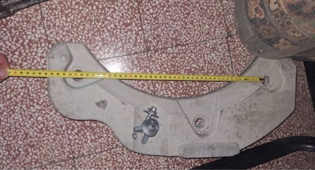 Contrappeso inferiore lavatrice INDESIT