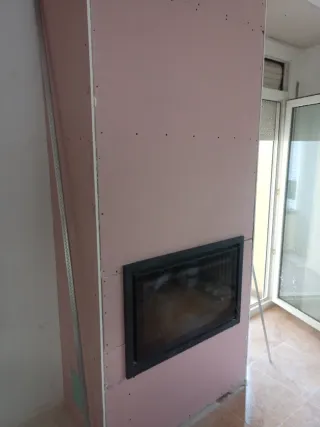 Trabajos en yeso (manual ), Pladur y pintura