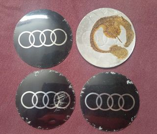 logo audi para llantas