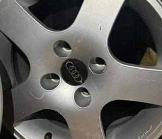 logo audi para llantas