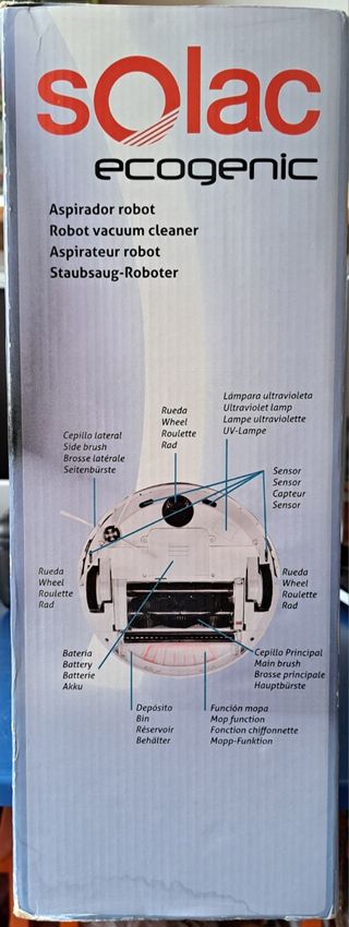 Aspirador robot SOLAC 