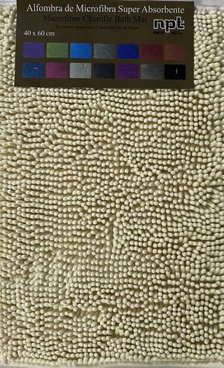 Alfombras Baño Microfibra 40x60cm