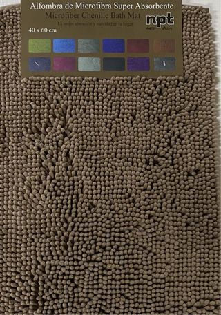 Alfombras Baño Microfibra 40x60cm