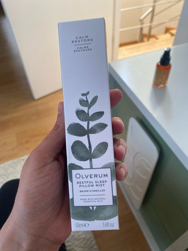 Aceite olor almohada